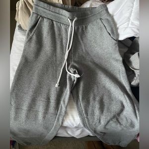 gray sweats